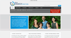 Desktop Screenshot of ourfamilydoctorasheville.com